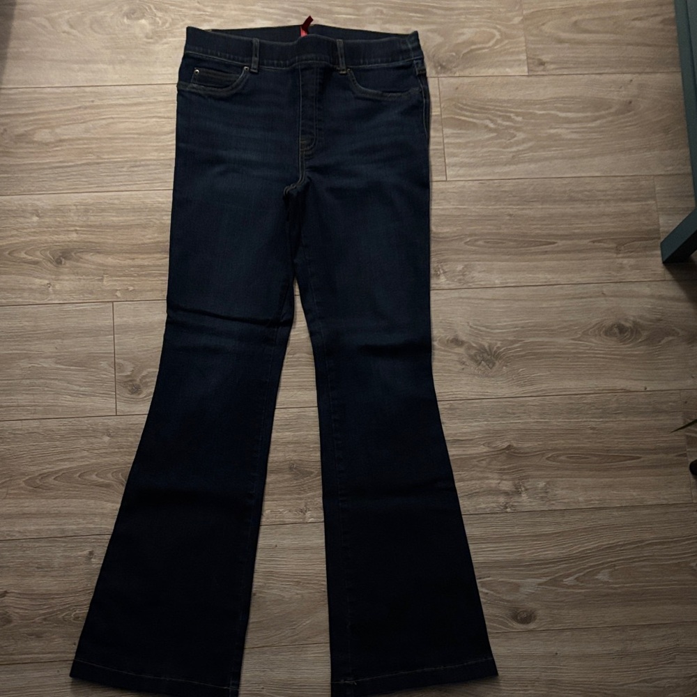 SPANX Dark Blue Flare Women's Jeans